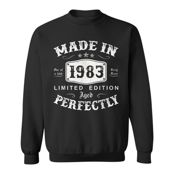 Vintage 1983 Made In 1983 40 Geburtstag Mann Frau 40 Jahre V2 Sweatshirt