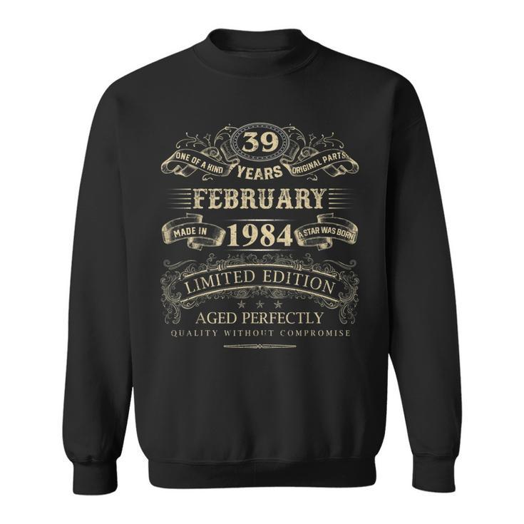 Vintage 1984 Outfit Sweatshirt für 39. Geburtstag Frauen & Männer