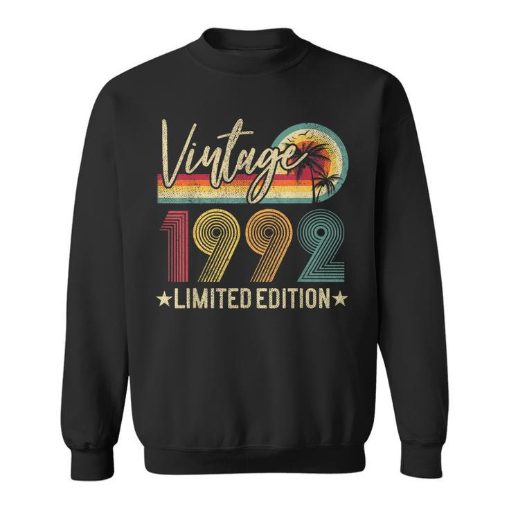 Vintage 1992 30Th Birthday Gift 30 Years Old Limited Edition  Sweatshirt