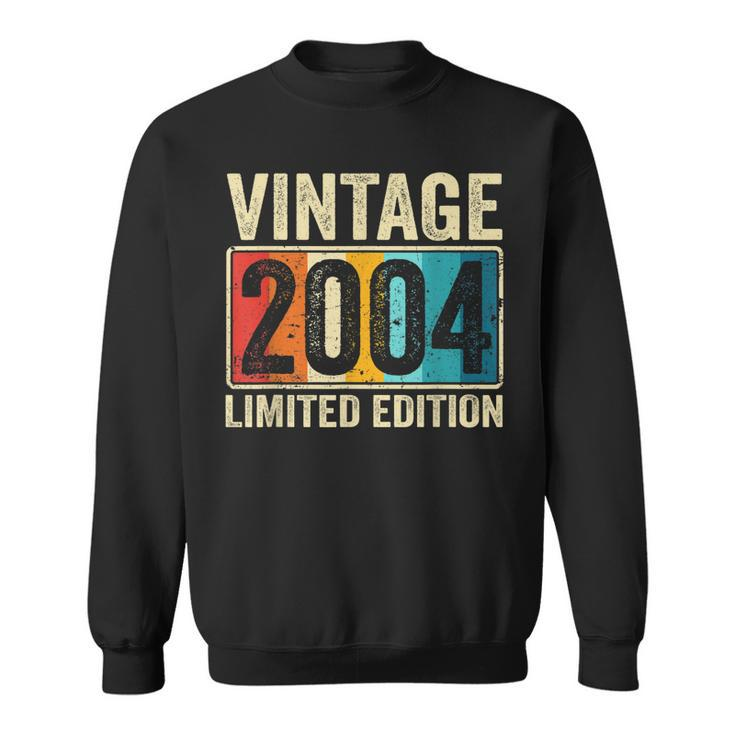 Vintage 2004 Limited Edition Gift 19Th Birthday 19 Years Old  Sweatshirt