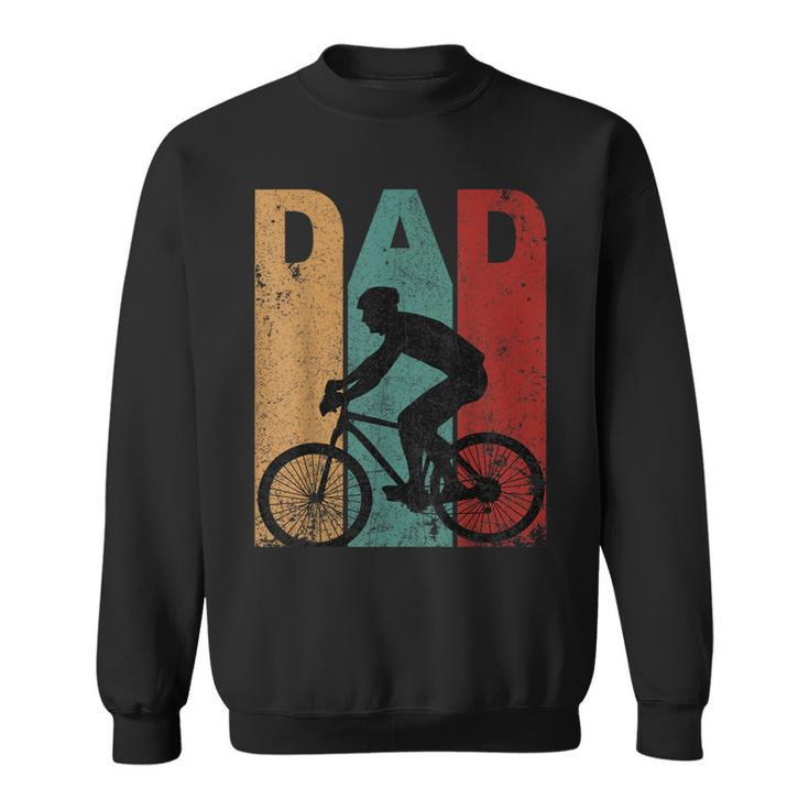 Vintage Bicycle Dad Cycling Grandpa Fathers Day 4Th Of July  Sweatshirt