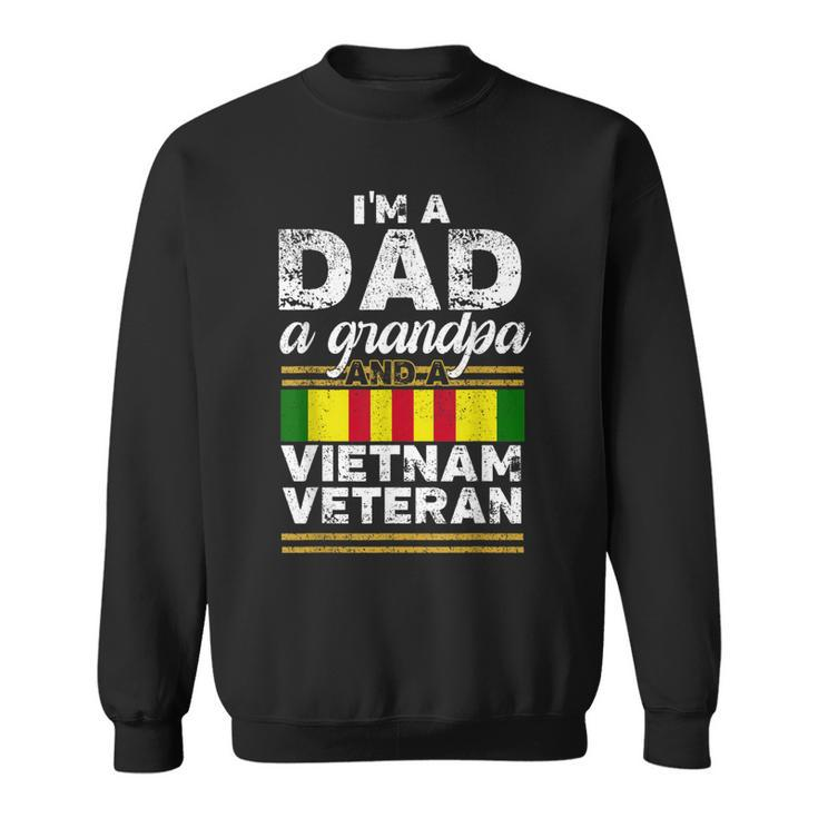 Vintage Dad Grandpa Vietnam Veteran  Funny Men Gifts  Sweatshirt