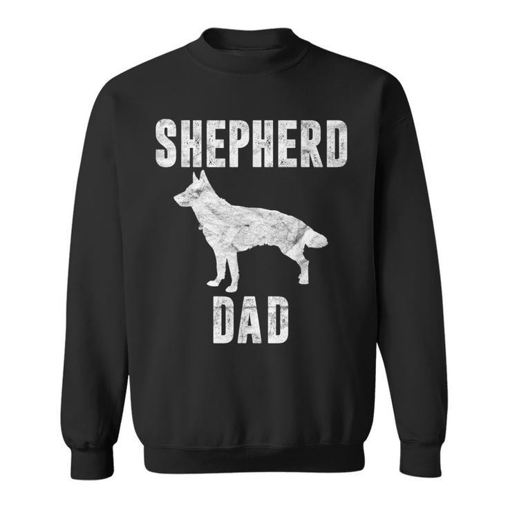 Vintage German Shepherd Dad Gift Dog Daddy Shepard Father  Sweatshirt