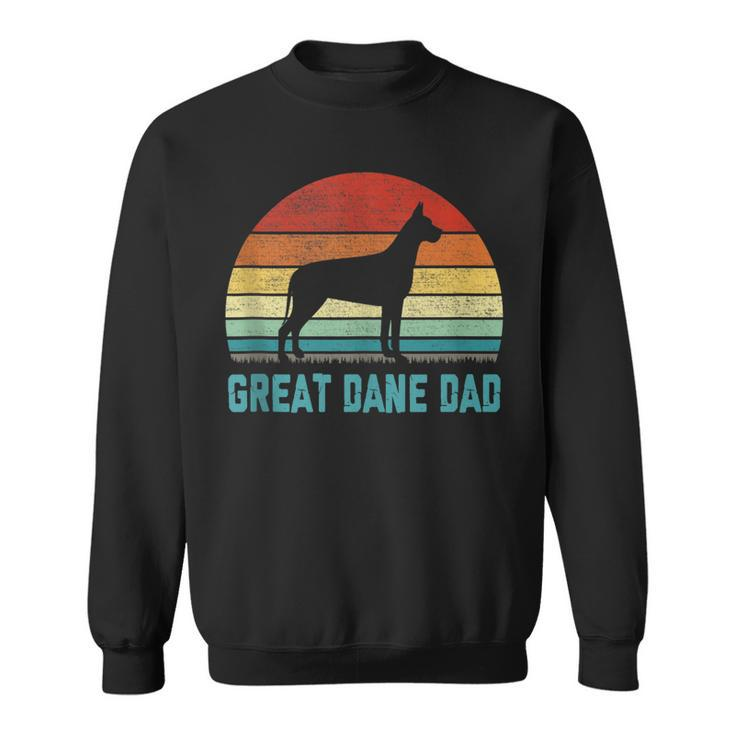 Vintage Great Dane Dad - Dog Lover  Sweatshirt