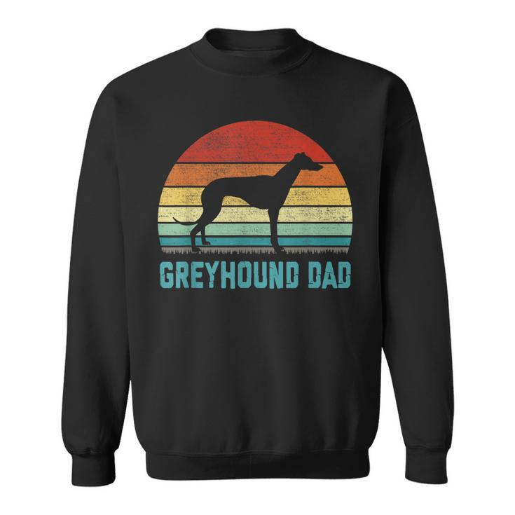 Vintage Greyhound Dad - Dog Lover  Sweatshirt