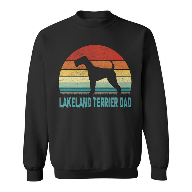 Vintage Lakeland Terrier Dad - Dog Lover   Sweatshirt