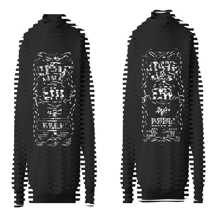 Vintage Made In 1953 Original Parts Birthday Sweatshirt Vintage Made In 1953 Original Parts Birthday Sweatshirt