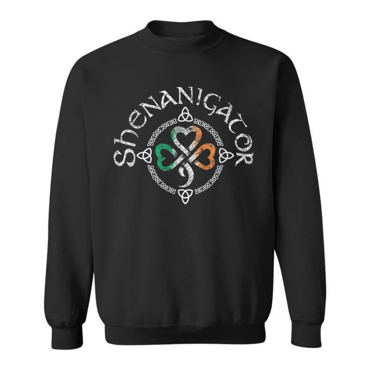 Vintage Shenanigator  Saint Patrick Day 2021  Sweatshirt