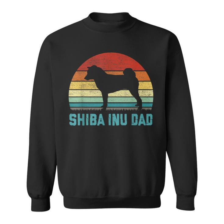Vintage Shiba Inu Dad - Dog Lover  Sweatshirt