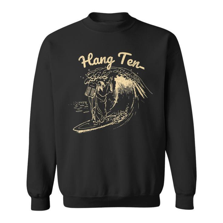 Vintage Surfing Moses Hang Ten Sweatshirt