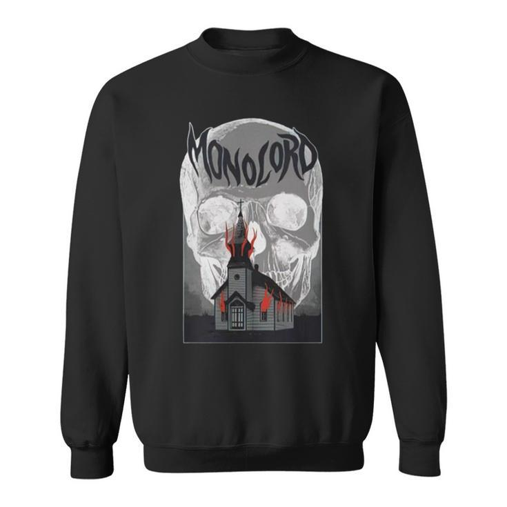 White Horror House Monolord Sweatshirt
