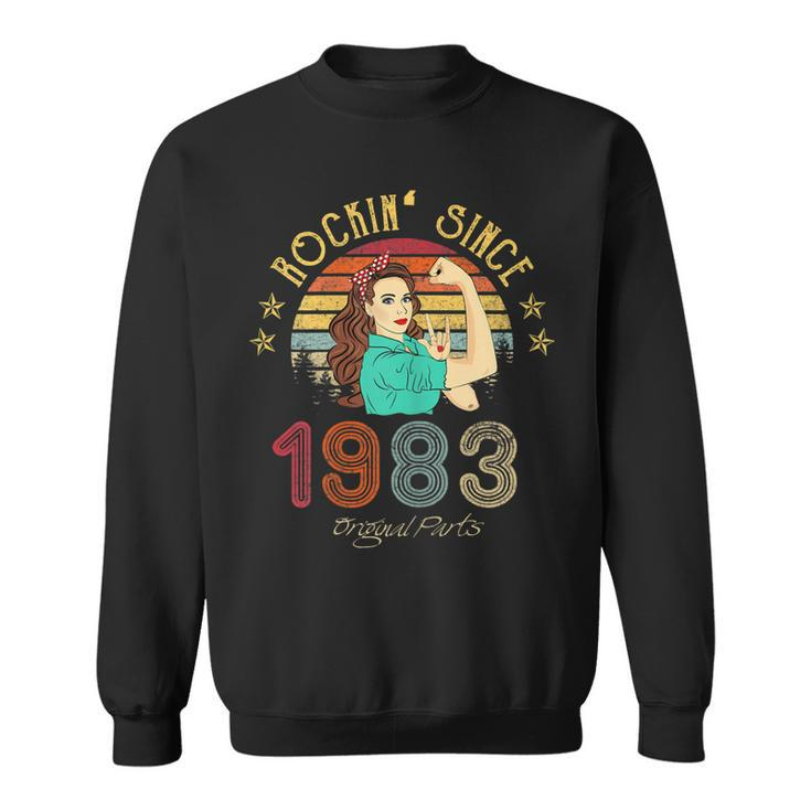 Womens 40 Year Old Awesome Since 1983 40Th Birthday Gifts Women  Sweatshirt