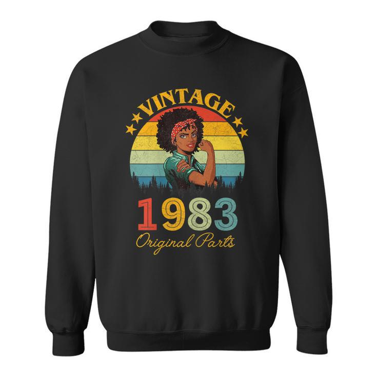 Womens 40 Year Old Awesome Since 1983 40Th Birthday Gifts Women  V2 Sweatshirt