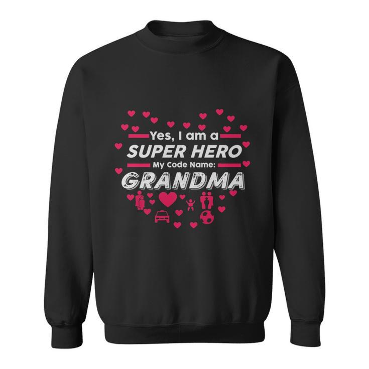 Womens Grandma Superhero Tshirt Super Hero Womens Gift Tee Men Women Sweatshirt Graphic Print Unisex
