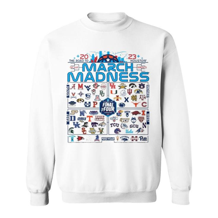 2023 Men’S Basketball March Madness Field Of 68 Group Sweatshirt