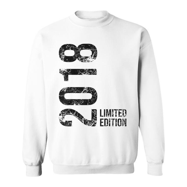 4 Geburtstag Junge Mädchen 4 Jahre 2018 Geburtstagsgeschenk Sweatshirt