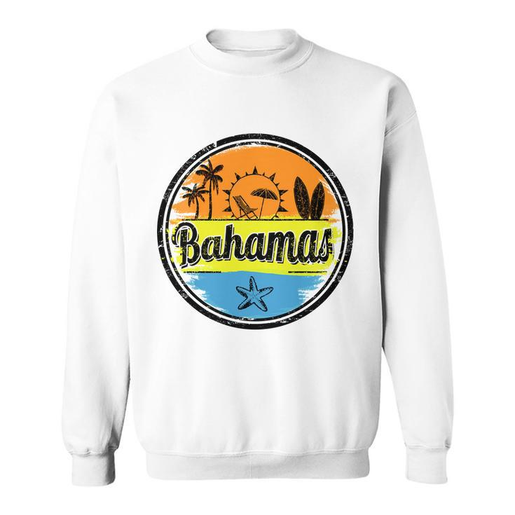 Bahamas Retro Circle Sweatshirt