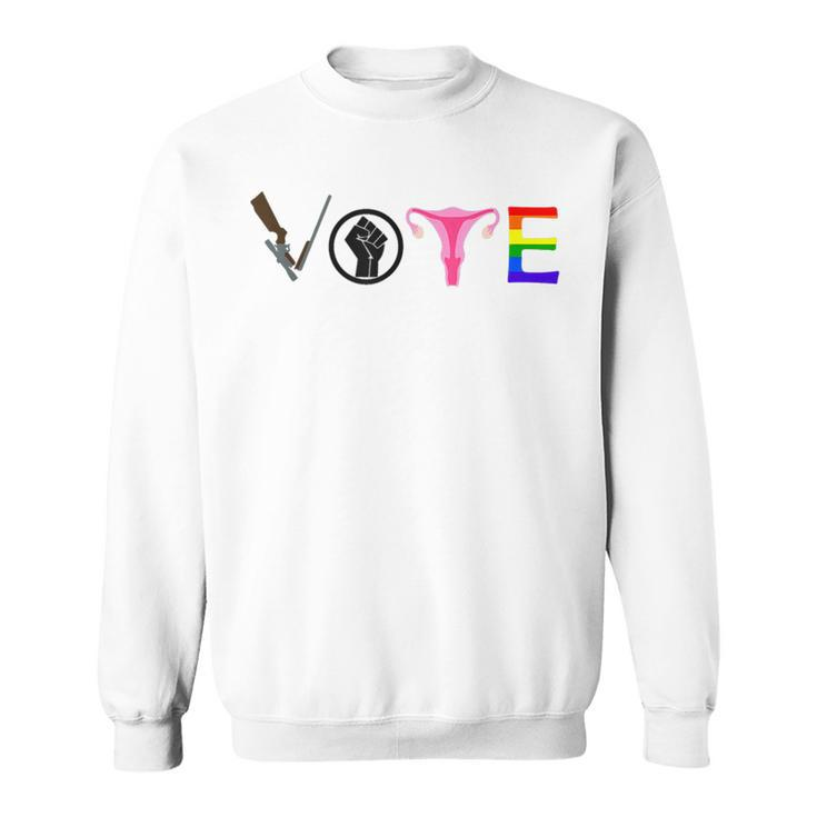 Black Lives Matter Vote Lgbt Gay Rights Feminist Equality  Sweatshirt