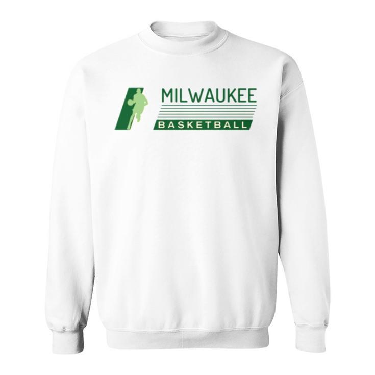 Bucks Fan Milwaukee Basketball Sweatshirt