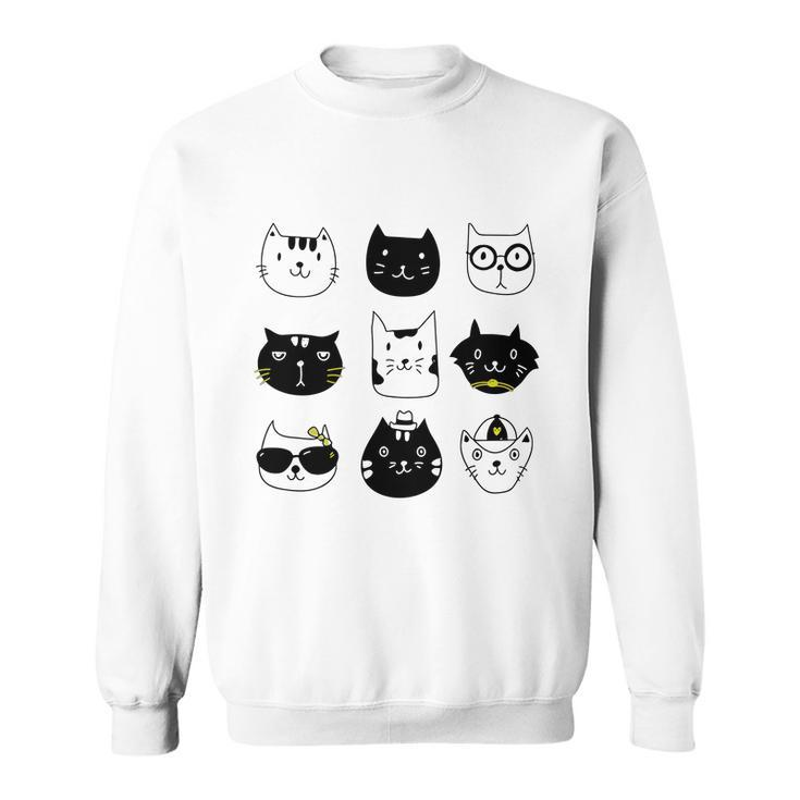 Cats Cats V3 Men Women Sweatshirt Graphic Print Unisex