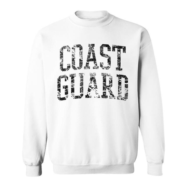 Coast Guard Athletic Arch College University Alumni  Sweatshirt