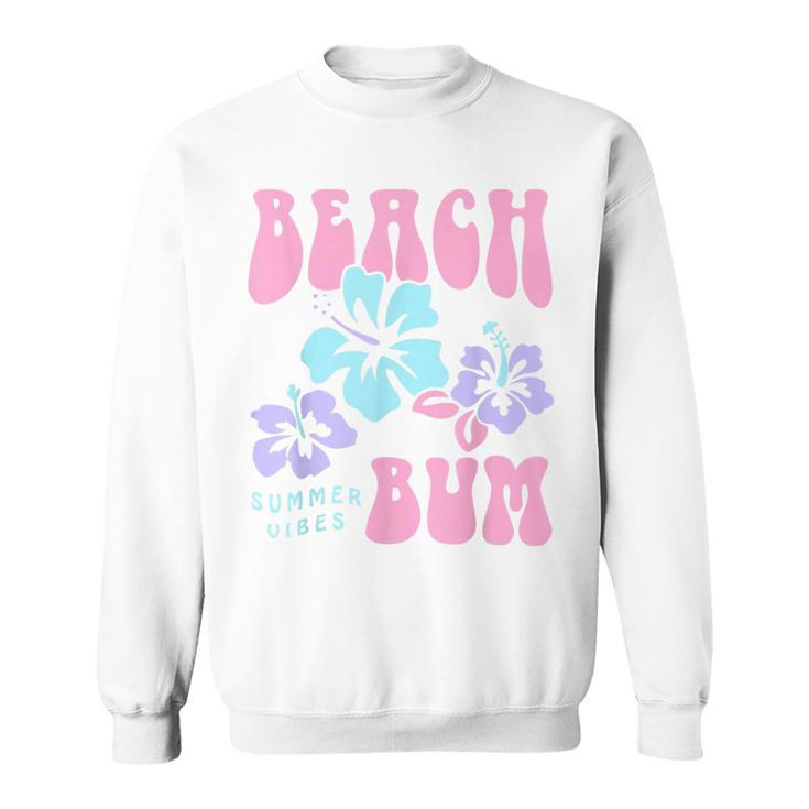Coconut Girl Beach Bum Pastel Graphic Trendy Y2k 90S Retro  Sweatshirt