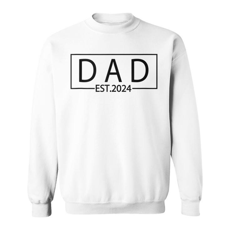 Dad Est 2024 Promoted To Father 2024 First Fathers Day Sweatshirt   Dad Est 2024 Promoted To Father 2024 First Fathers Day Sweatshirt 20230423155159 H5pgyevk 