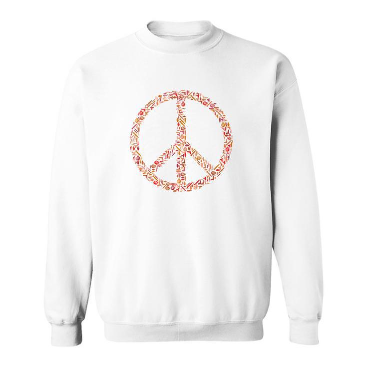 Edition Limitée Peace And Love Sweatshirt