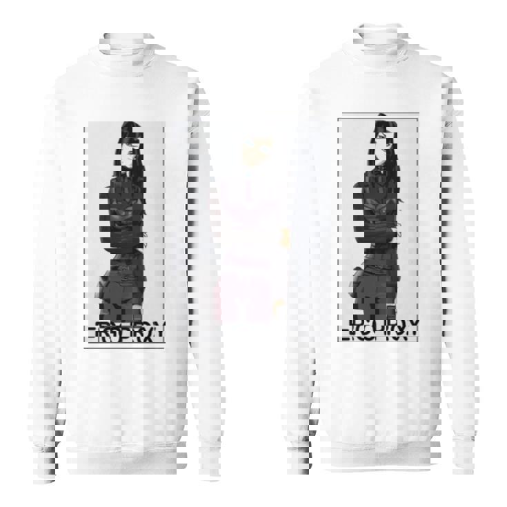 Ergo Proxy Black Hair Re L Sweatshirt