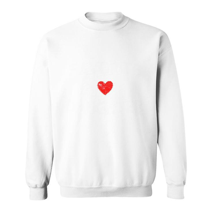 Favorite Daughter Heart Love Dad Mom Sweatshirt