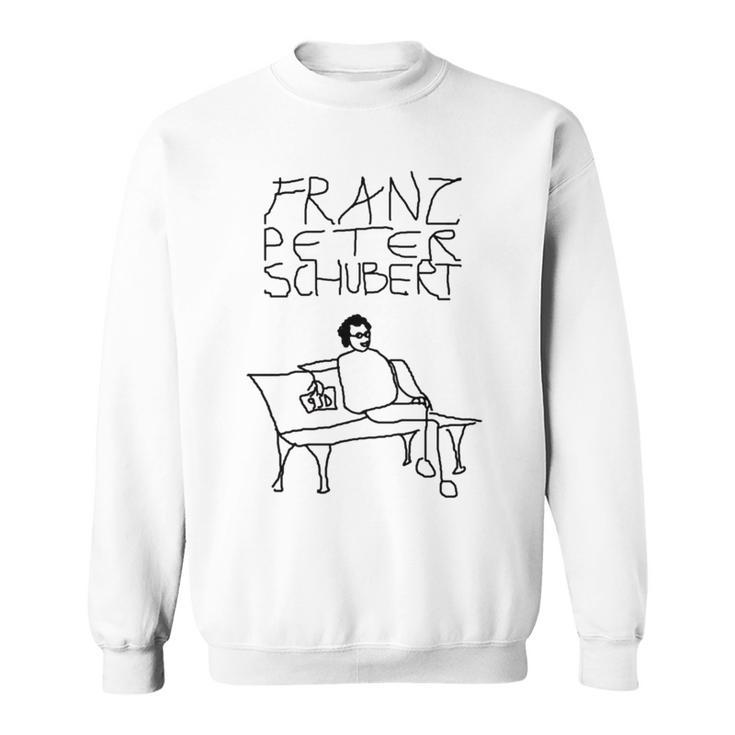 Franz Peter Schubert By Jd Sweatshirt