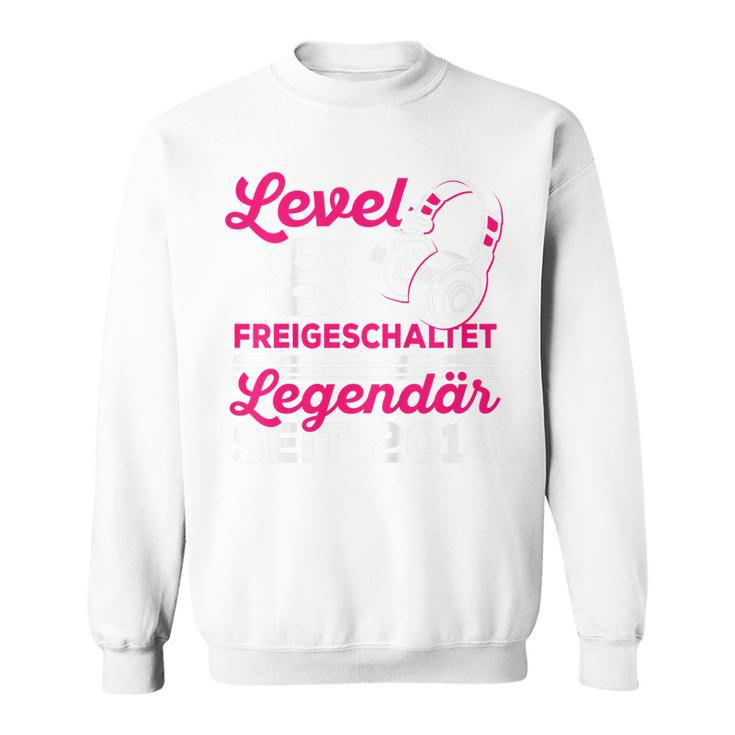 Gamer Girl Zocker 2014 Sweatshirt für 8 Jahre alte Mädchen