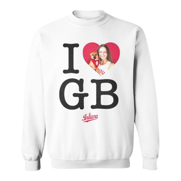 Grace Berger I Love Gb Indiana Sweatshirt