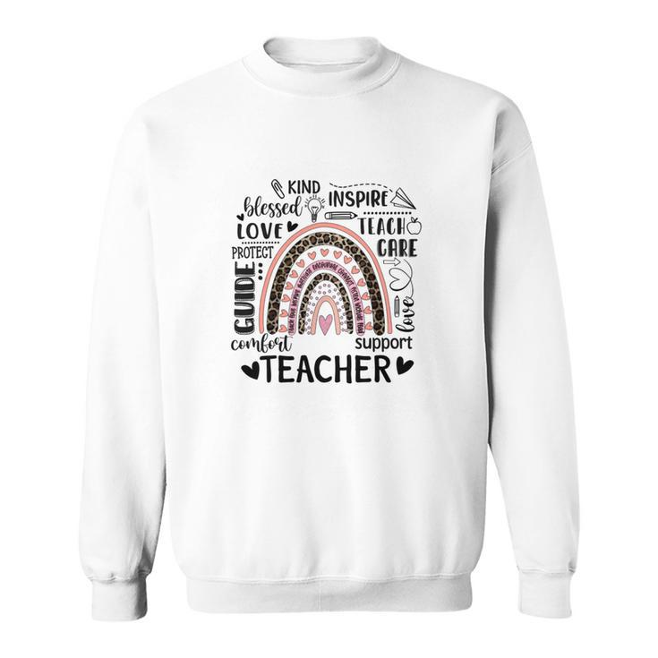 I Love Teacher Sweatshirt