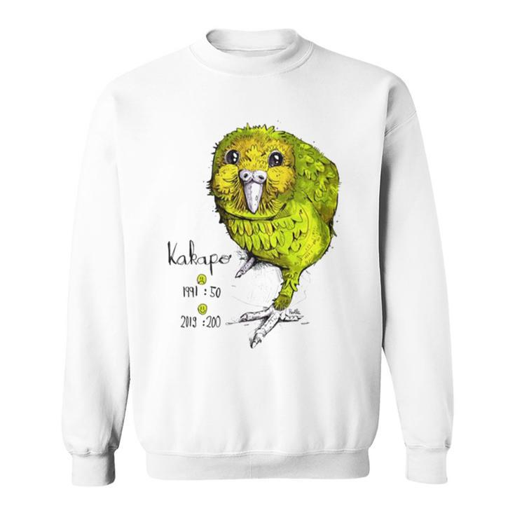 Kakapo By Derholle Sweatshirt