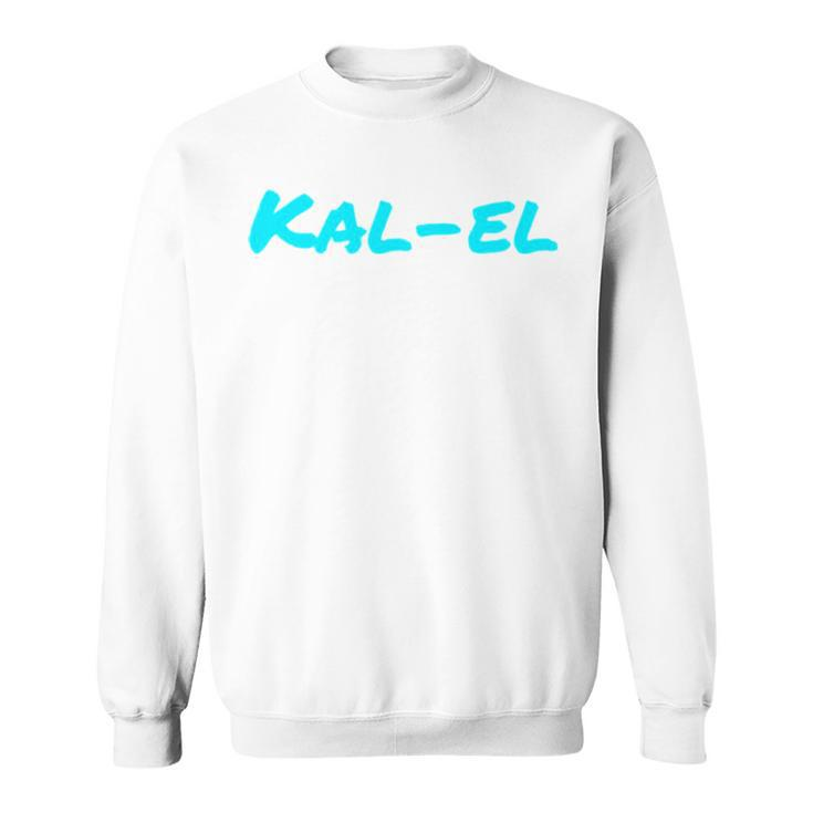 Kal El Typo Design Sweatshirt