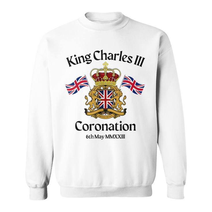 King Charles Iii Coronation 2023 The Kings Coronation  Sweatshirt