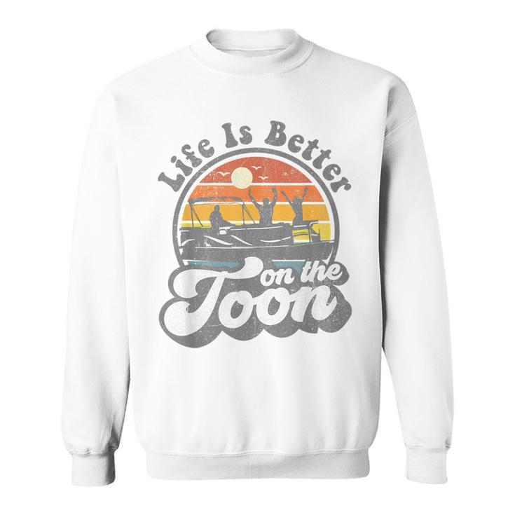 Life Is Better On The Toon Pontoon Boat Boating Fathers Gift