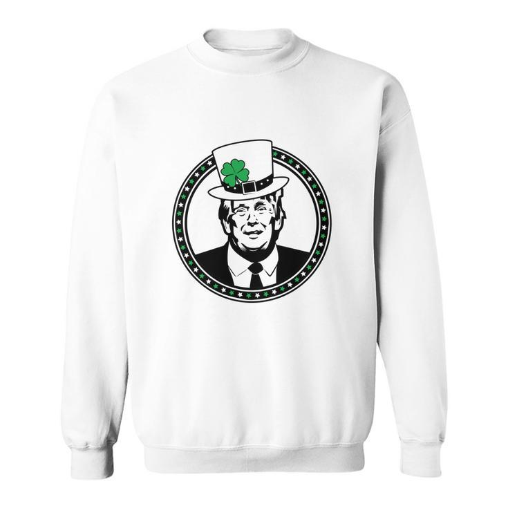 Make St Patricks Day Great Again Donald Trump Sweatshirt