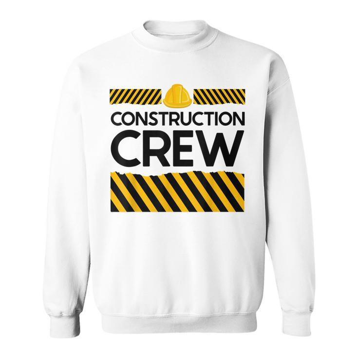 Matching Boys And Dad Construction Digger Birthday Outfit  Sweatshirt