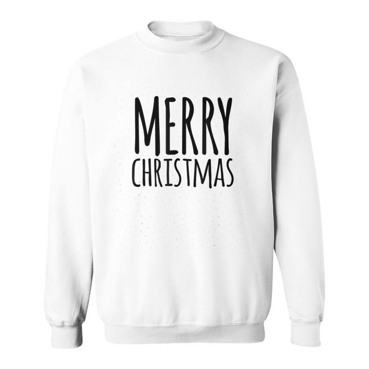 Merry Christmas Weihnachts Spruch Dekoration Damen Herren Sweatshirt