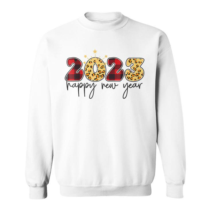 New Years Eve Party Supplies Nye 2023 Happy New Year Retro  Men Women Sweatshirt Graphic Print Unisex