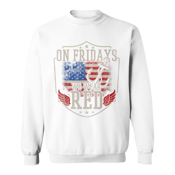 Remember Everyone Deployed Red Friday Navy Gift Sweatshirt