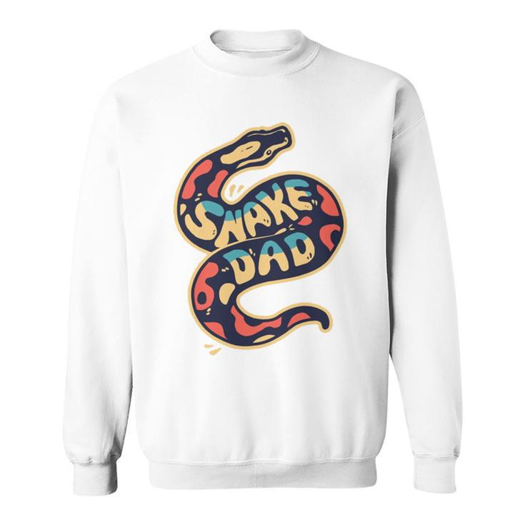 Snake Dad Cute Reptile Sweatshirt