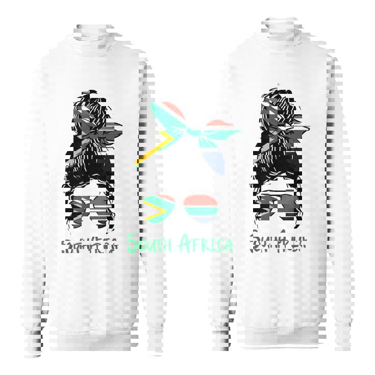 South Africa Girl South African Girl South Africa Woman Flag  Sweatshirt