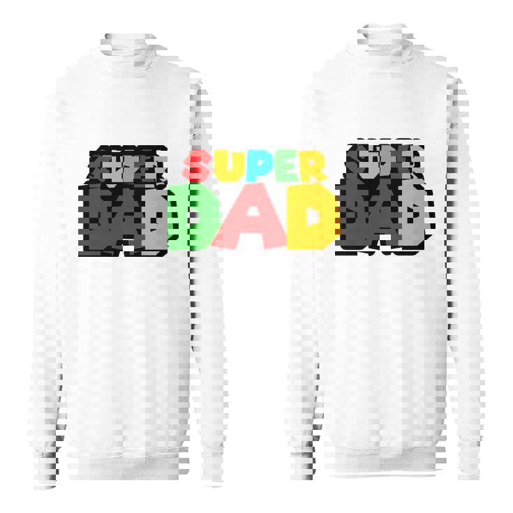 Super Dad Retro Gift Sweatshirt