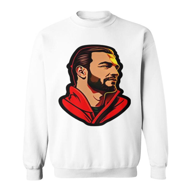 The God Giga Chad Meme Sweatshirt