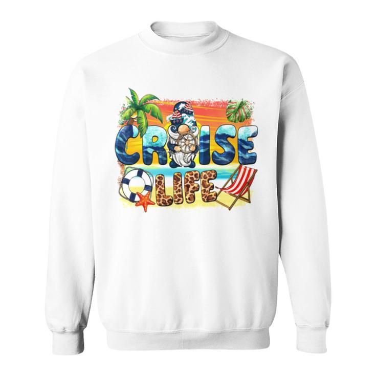 Western Cruise Life Sailor Gnome Sweatshirt
