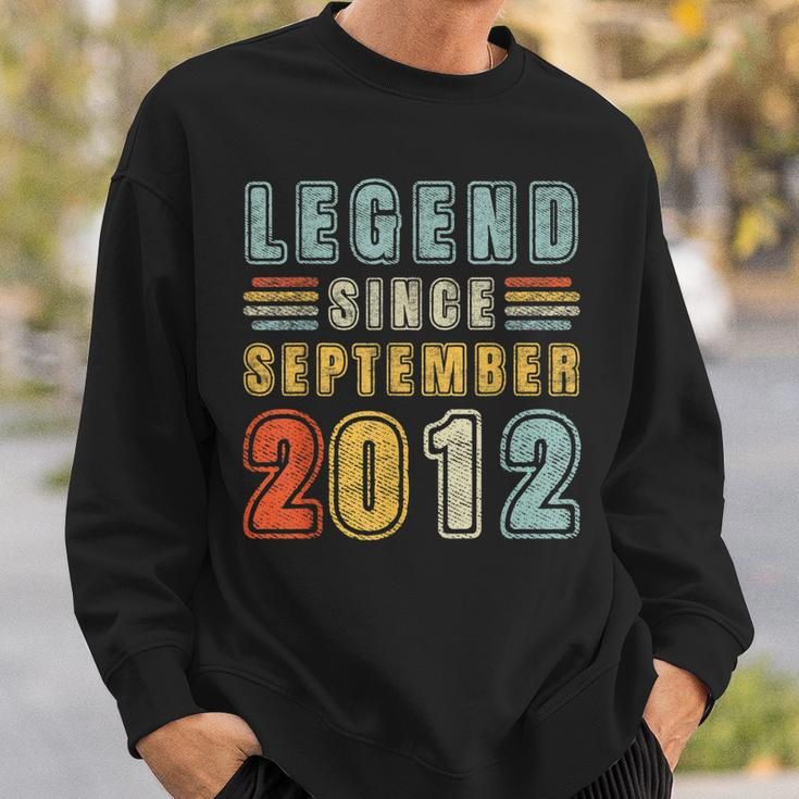 10 Jahre Alte Legende Seit 10 Geburtstag Im September 2012 Sweatshirt Geschenke für Ihn