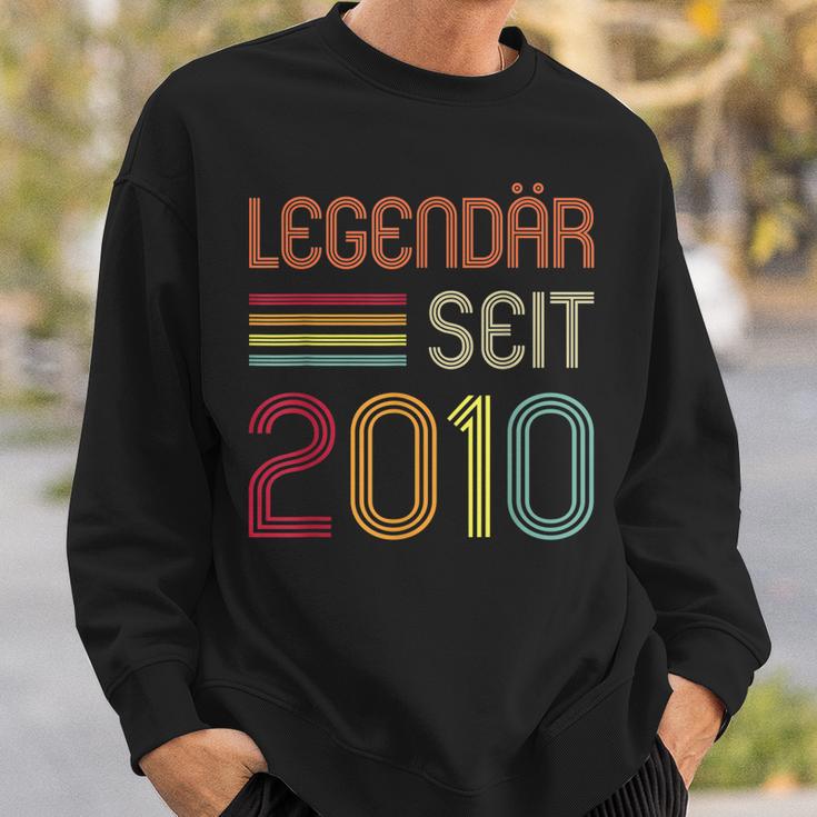 12 Geburtstag Legendär Seit 2010 Geschenk Sweatshirt Geschenke für Ihn